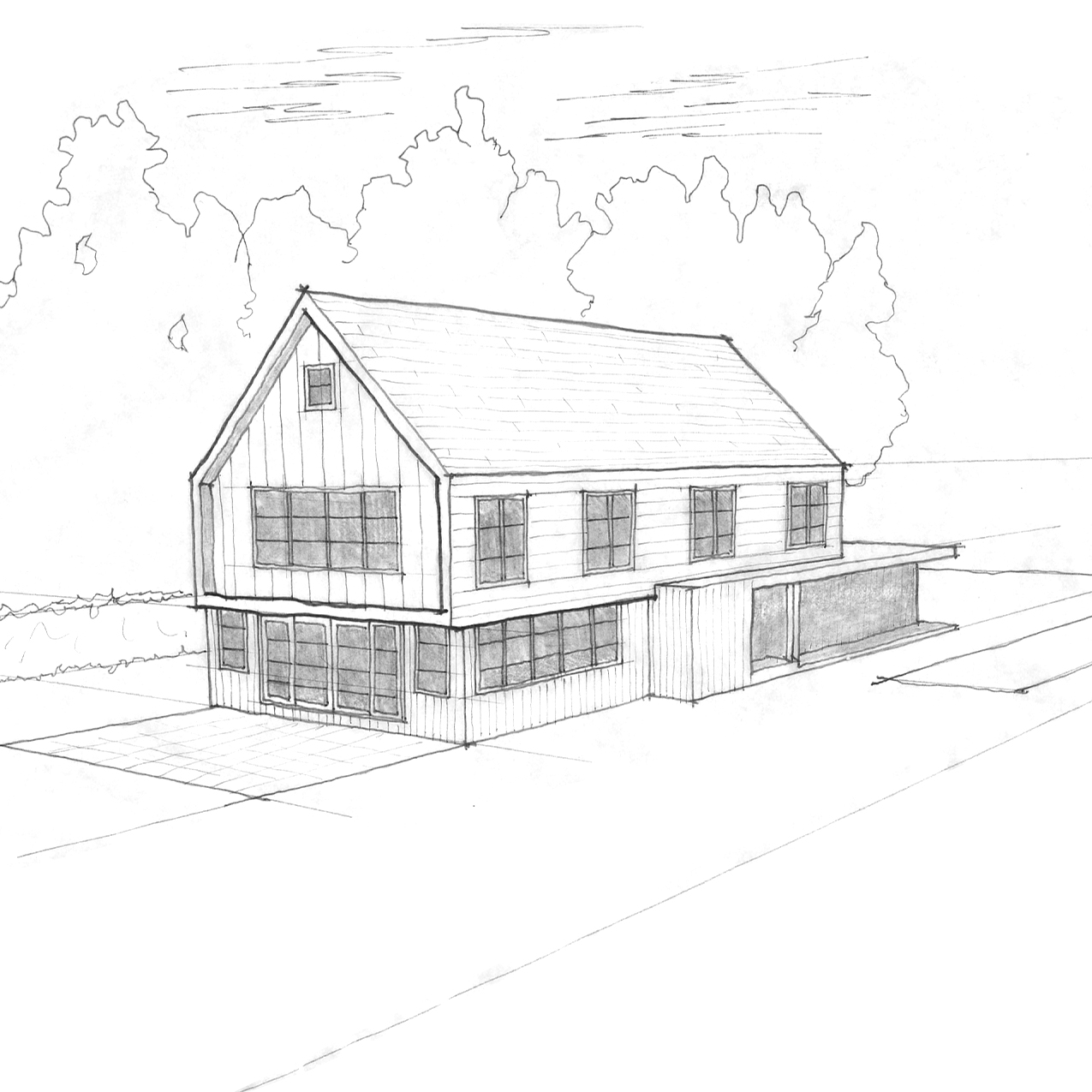 Architecture blueprints and drawings by Bruce Siska Architect